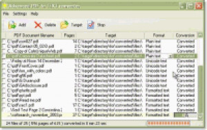 IntraPDF PDF to TEXT converter - náhled