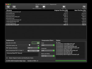 CM PDF Compress - náhled