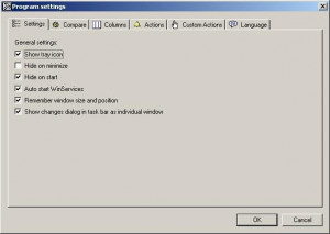 WinServices - náhled
