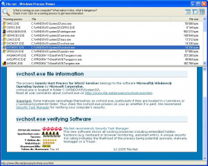 Windows Process Viewer - náhled