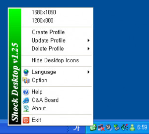 Shock Desktop - náhled