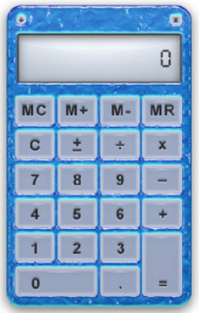 Window Gadgets Calculator - náhled