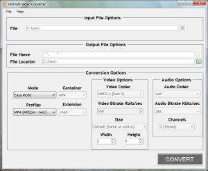 Ultimate Video Converter - náhled