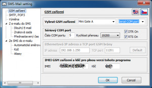 SMS - Mail - náhled
