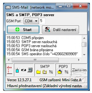 SMS - Mail - náhled