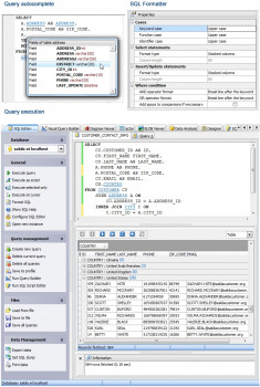 MaxDB Code Factory - náhled