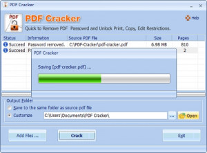 PDF Cracker - náhled