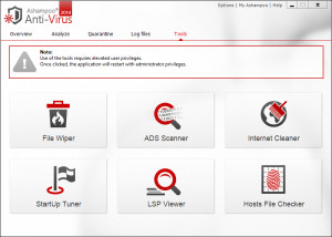 Ashampoo Anti-Virus 2015 - náhled