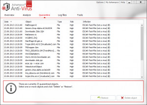 Ashampoo Anti-Virus 2015 - náhled