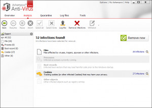 Ashampoo Anti-Virus 2015 - náhled