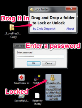 Lock Folder - náhled