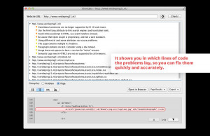 CheckSite - náhled
