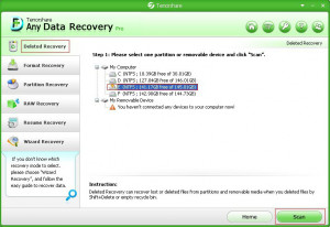 Data Recovery WinPE - náhled