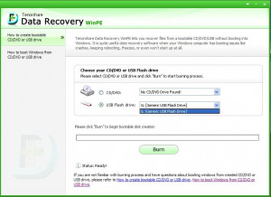 Data Recovery WinPE - náhled