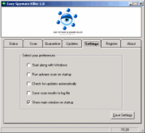 Easy Spyware Killer and Adware Stopper - náhled