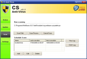 CS Anti-Virus - náhled
