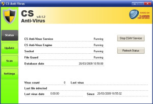 CS Anti-Virus - náhled