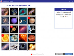 Phantom Login - náhled