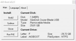 AIO Boot - náhled