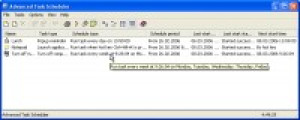 Advanced Task Scheduler - náhled