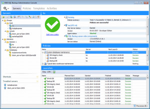 EMS SQL Backup - náhled