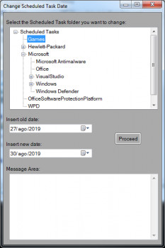 Change Scheduled Task Date - náhled