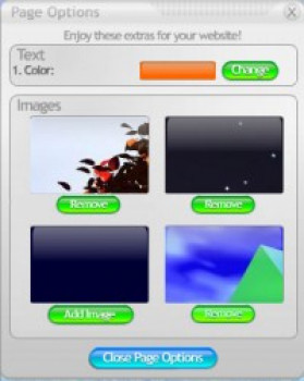 IntroWizard Flash Website Builder - náhled
