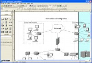 LanFlow Net Diagrammer - náhled