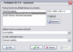 Ovládání CD - náhled