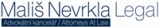 logo Mališ Nevrkla Legal, advokátní kancelář, s.r.o.