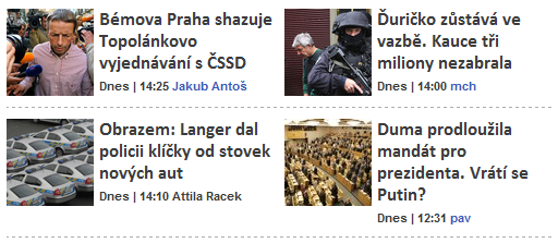 články bez perexu na webu Aktuálně.cz