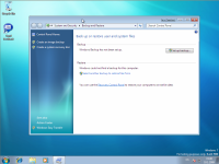 Windows 7 Beta 1 - Backup and Restore
