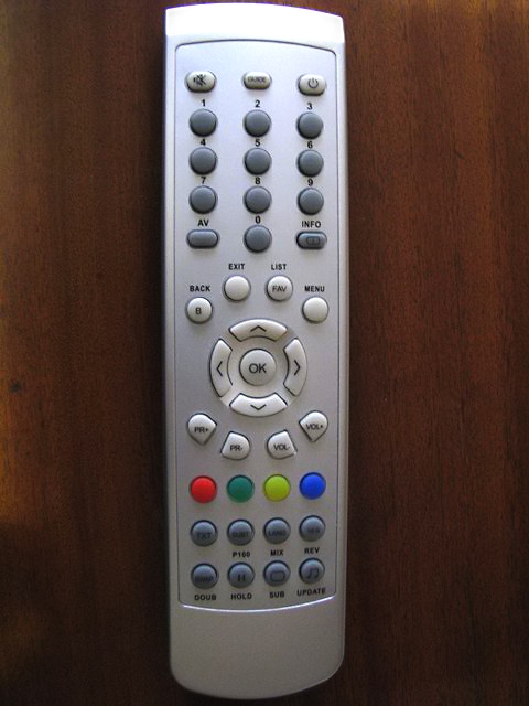 Sencor STV 2112DVBT - dálkový ovladač