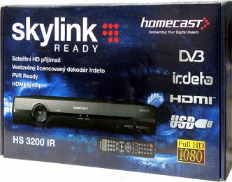 Homecast HS 3200IR krabice