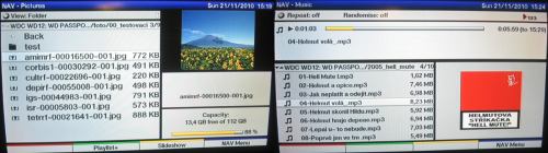 TechniSat HDFV - media