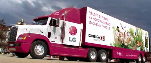 LG truck vizualizace