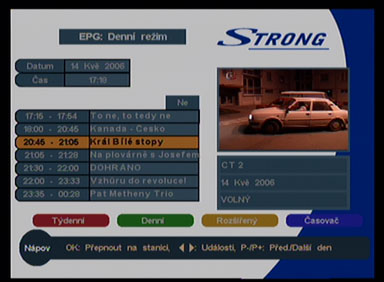 Strong 5126 EPG denni