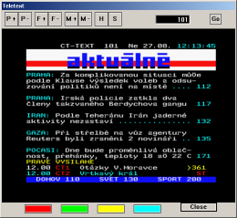 Yakumo Basic teletext