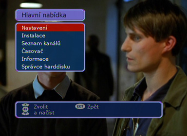 WISI OR 27 menu