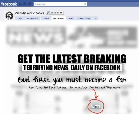 Facebook - Weekly World News