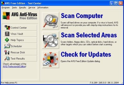 AVG screenshot