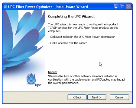 UPC optimizer