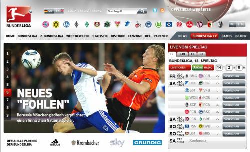 Bundesliga - web