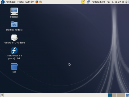 Fedora 8 GNOME