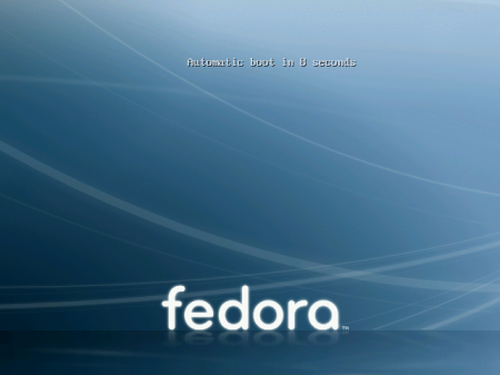 Fedora 8 start