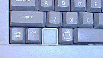 Apple IIe klávesnice