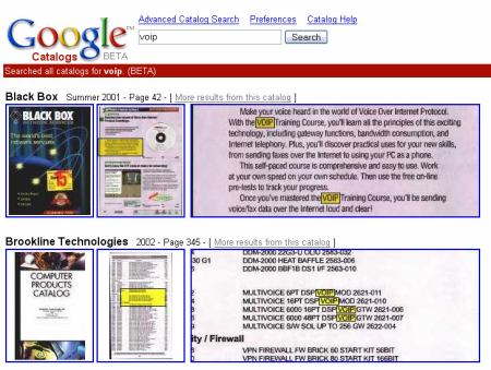 google-catalogs