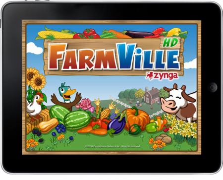 iPad FarmVille