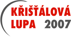 Křišťálová Lupa 2007 - logo