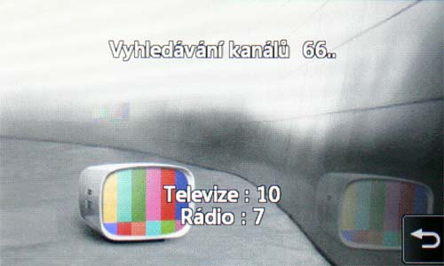 LG KB770 - TV ladění